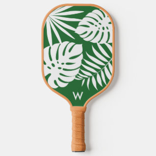 Raquette De Pickleball Pagaie de Pickleball Tropical Green Monogram