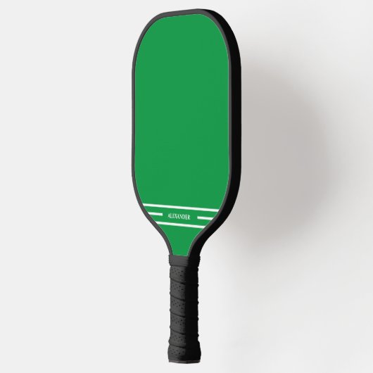 Raquette De Pickleball Pagaie de Pickleball Vert et Blanc Printemps avec (Gauche)