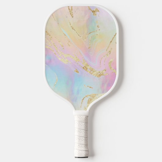 Raquette De Pickleball pagaie en marbre fluide (Recto)