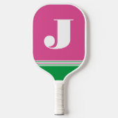 Raquette De Pickleball Pagaie initiale à bascule rose chaud (Recto)