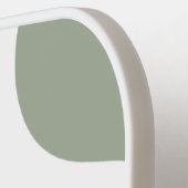 Raquette De Pickleball Pagaie moderne de Pickleball gris vert blanc (Détail gauche)