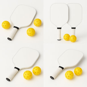Raquette De Pickleball Pagaies minimalistes confortables pour jouer