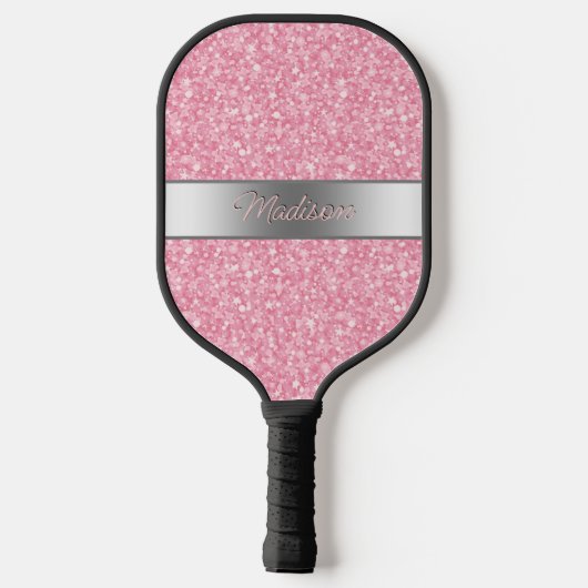 Raquette De Pickleball Paillette rose (Verso)