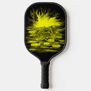 Raquette De Pickleball Paire de dauphins dans le soleil