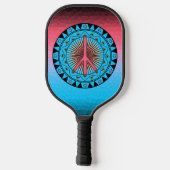 Raquette De Pickleball Paix ~ Soleil (Verso)