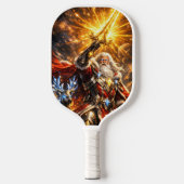 Raquette De Pickleball Paladin céleste de la Lumière Éternelle (Recto)