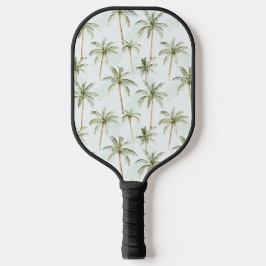 Raquette De Pickleball Palmiers Tropicaux (Recto)