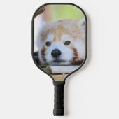 Raquette De Pickleball Panda rouge (Verso)