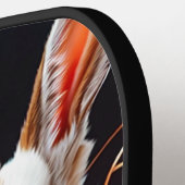 Raquette De Pickleball Panier et oeufs de lapin de Pâques (Détail gauche)