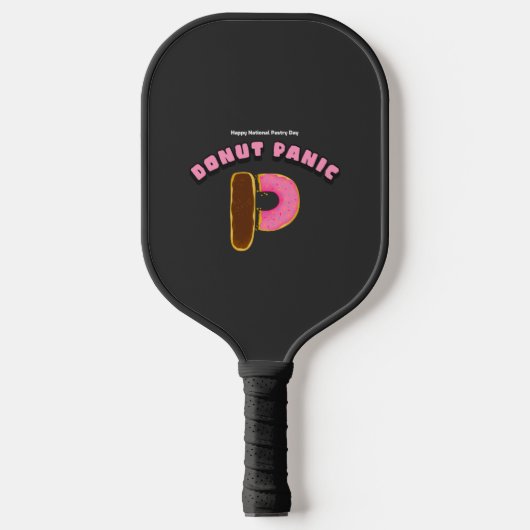 Raquette De Pickleball Panique de beignets (Recto)