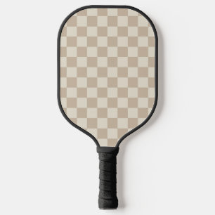 Raquette De Pickleball Panneau de contrôle Brown et beige