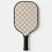 Raquette De Pickleball Panneau de contrôle Brown et beige (Verso)