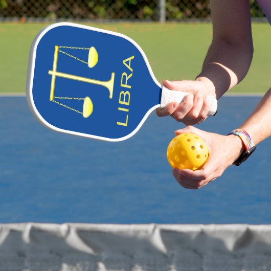 Raquette De Pickleball Panneau étoile Balance dorée de Libra (Insitu)