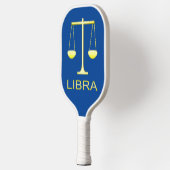 Raquette De Pickleball Panneau étoile Balance dorée de Libra (Gauche)