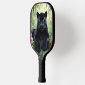Raquette De Pickleball Panthère noire dans la jungle (Gauche)