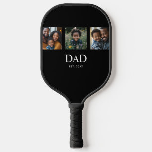 Raquette De Pickleball Papa a établi Moderne Simple Gras Noir 3 Photo