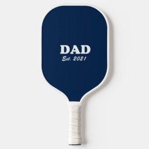 Raquette De Pickleball Papa Custom Date fixe marine bleu moderne