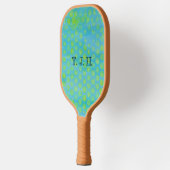 Raquette De Pickleball Papier bulle jaune (Gauche)