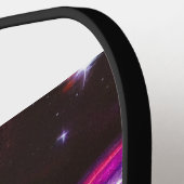 Raquette De Pickleball papillon céleste pour femmes Noir et blanc (Détail gauche)