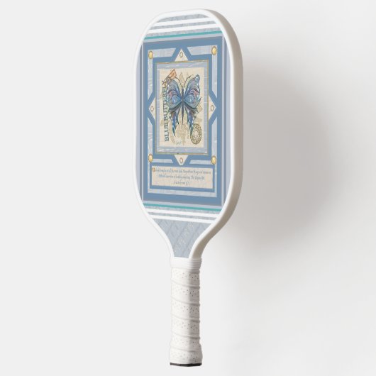 Raquette De Pickleball Papillon du bureau de création G (Gauche)