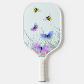 Raquette De Pickleball Papillons et abeilles piloter Pickleball Paddle (Recto)