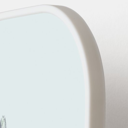 Raquette De Pickleball Papillons et abeilles piloter Pickleball Paddle (Détail gauche)