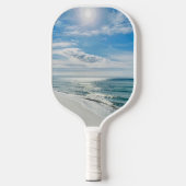 Raquette De Pickleball Parfait Beach Day Mon Happy Place Coastal (Recto)
