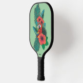Raquette De Pickleball Parrot tropical monographique personnalisé (Gauche)