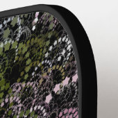 Raquette De Pickleball ParticulesArt floral 1 (Détail gauche)