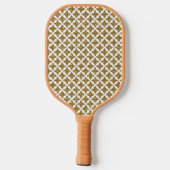 Raquette De Pickleball Parties scintillant Gold Stars Nom personnalisé (Verso)