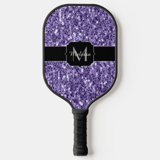 Raquette De Pickleball Parties scintillant violet ultra violet brillant M (Recto)