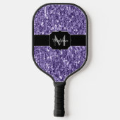 Raquette De Pickleball Parties scintillant violet ultra violet brillant M (Verso)