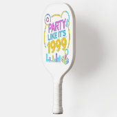 Raquette De Pickleball Party Like It’s 1999®™ – Neon Soundtrack (Gauche)