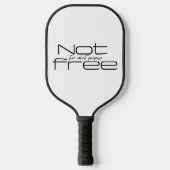 Raquette De Pickleball pas libre (Recto)