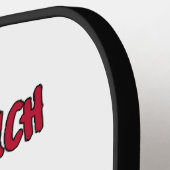 Raquette De Pickleball Pas un Grinch, juste un défi festif! Drôle (Détail gauche)