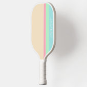 Raquette De Pickleball Pastel moderne personnalisé Pickleball Paddle (Gauche)