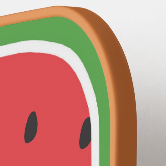 Raquette De Pickleball Pastèque d'été personnalisée (Détail gauche)