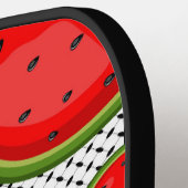 Raquette De Pickleball Pastèque Palestine - Slice (Détail gauche)