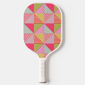 Raquette de Pickleball Patchwork Colorée