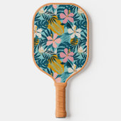 Raquette De Pickleball Pattern tropical hibiscus (Recto)