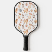Raquette De Pickleball Patters de la mère de Golden Retriever (Verso)