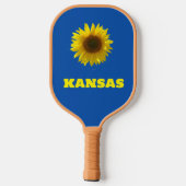 Raquette De Pickleball Pavillon d'État du Kansas Pickleball Paddle (Verso)