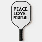 Raquette De Pickleball Peace Love Pickleball (Verso)