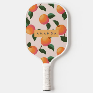 Raquette De Pickleball Peachs Motifs de pêche personnalisés
