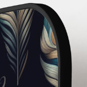 Raquette De Pickleball Peacock Plumes (Détail gauche)