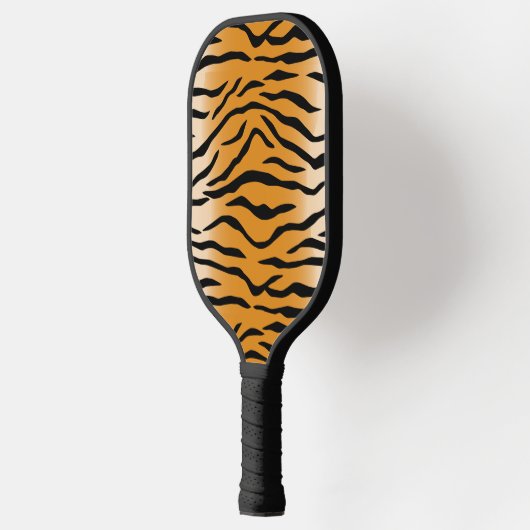 Raquette De Pickleball Peau Tiger Fourrure Motif Pickleball Paddle (Gauche)