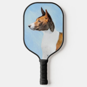 Raquette De Pickleball Peinture Basenji - Belle Art Original Pickleball P