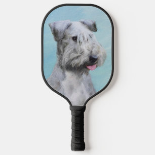 Raquette De Pickleball Peinture Cesky Terrier - Cute Original Chien Art