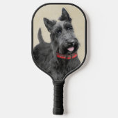 Raquette De Pickleball Peinture écossaise Terrier - Cute Original Chien A (Verso)