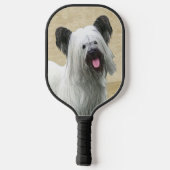 Raquette De Pickleball Peinture Skye Terrier - Cute Original Chien Art (Verso)